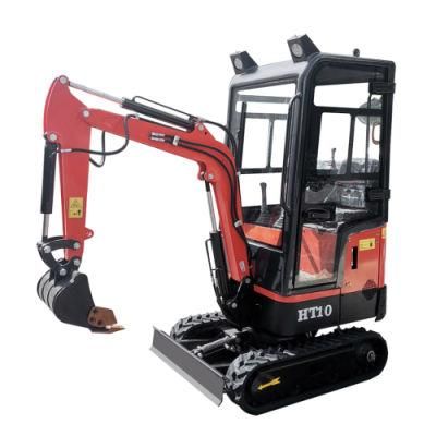 0.8t 1ton Crawler Digger Hydraulic Electric Engine Excavator with CE Certification Digger