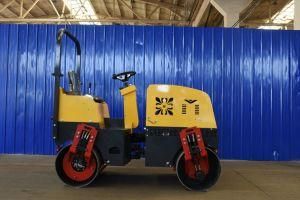 1000 Hydraulic Hot Sale Mini Small Type Vibratory Road Roller Compactor Machine