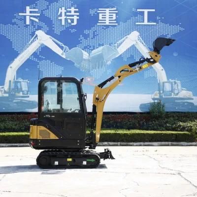 Hdyraulic Crawer Excavator Multifunctional Carter CT18-9be Euro5 EPA4 Mini Excavator 1.9ton