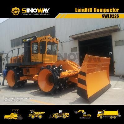 Heavy Equipment Trash Roller 270HP Refuse Landfill Compactor for Sale