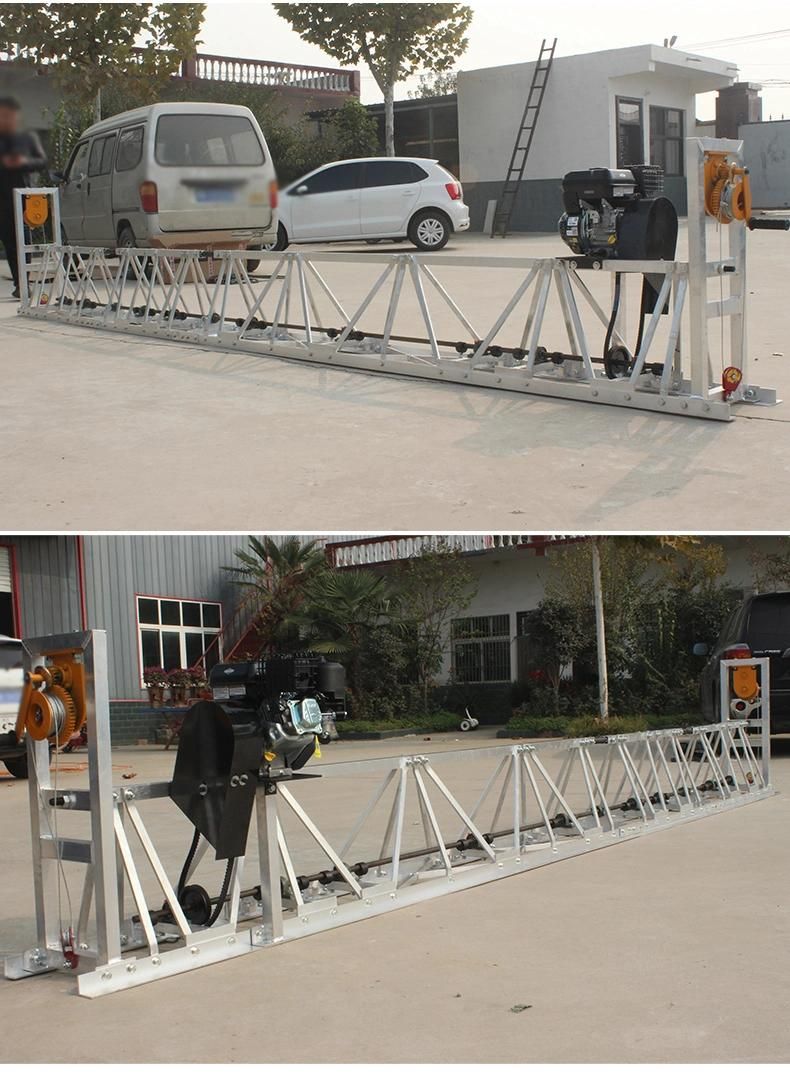 Vibratory Truss Road Finishing Leveling Concrete Screed Machine