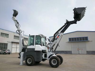 Haiqin Brand (WZ15-10) with Telescopic Arm Mini Backhoe Loader