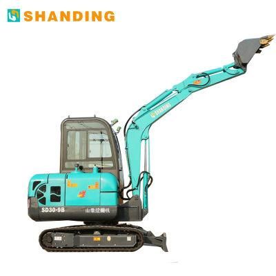 3 Ton Mini 3t Mini Bagger Powerful Excavator Crawler Cheap 3 Ton 3ton