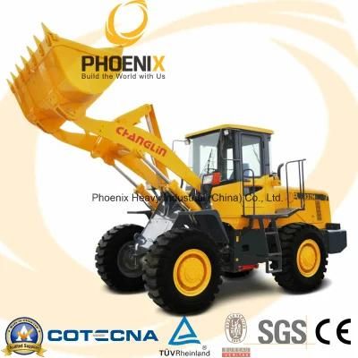 Changlin 937h 3 Tons Wheel Loader with Joystick and Big Radiator (ZL30H updated model)
