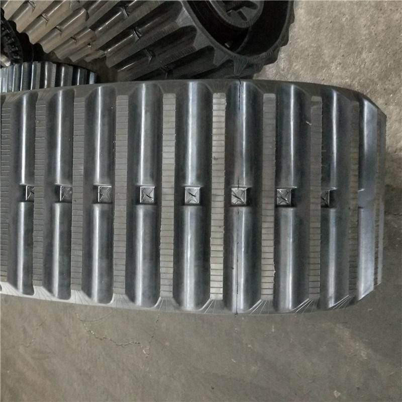 Rubber Track 650*125*80 for Cg70 Dumper Undercarriage