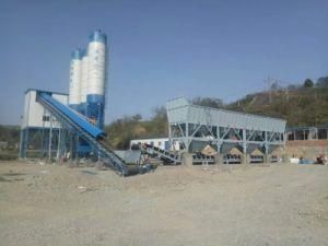 60cbm/Hour Concrete Mixer Machine Concrete Mixing Plant Well Mixing Evenness