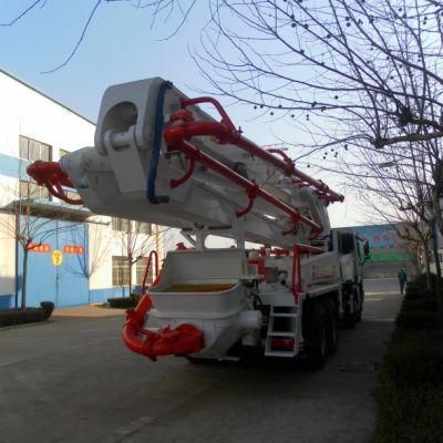 Sinotruk Hydraulic Concrete Pump Truck 48m with HOWO Chassis for Construction