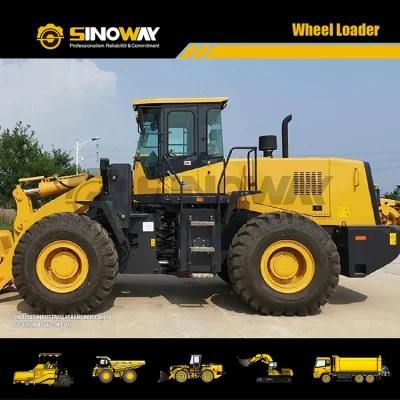 3.5 M3 Compact Wheel Loader 6 Ton Front Shovel Loader