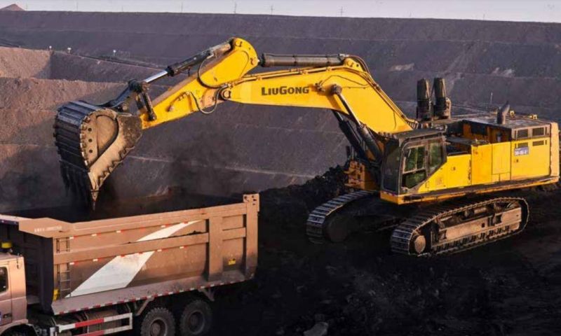 93000kg 990f Earthmoving Machinery Crawler Excavator Digger