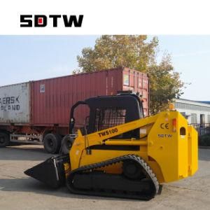 Tongwu Track Skid Steer Loader Tws100 Mini Skid Steer Loader