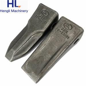 Cost-Effective Construction Machinery Spare Parts for Small Excavator PC100 20X-70-23161 Excavator Bucket Teeth