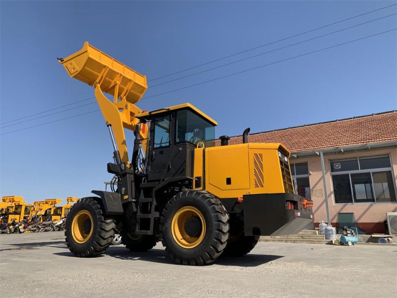 Europe Small/Mini Compact 4WD Articulated Front End Tractor 1ton/1.5ton/2 Ton 3ton Telescopic Boom Wheel Loaders for Farming/Construction/Gardening
