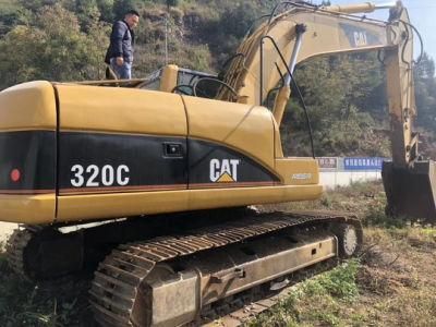 Used Original Caterpillar 320c Excavator for Sale