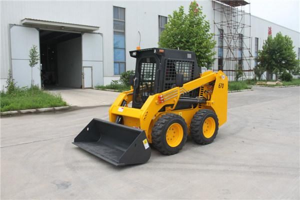 Good Machine 0.47cbm Wecan 730 Mini Skid Steer Loader for Sale