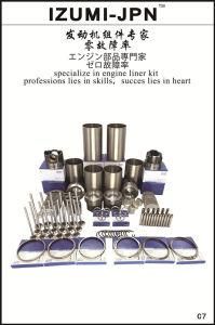Excavator Engine Izumioriginal Cylinder Liner Kits for C7 Caterpillar Piston Number 238-2720