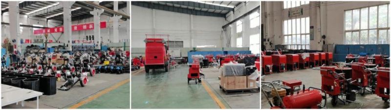Hand-Push Cold Paint Airless Spraying Road Line Marker