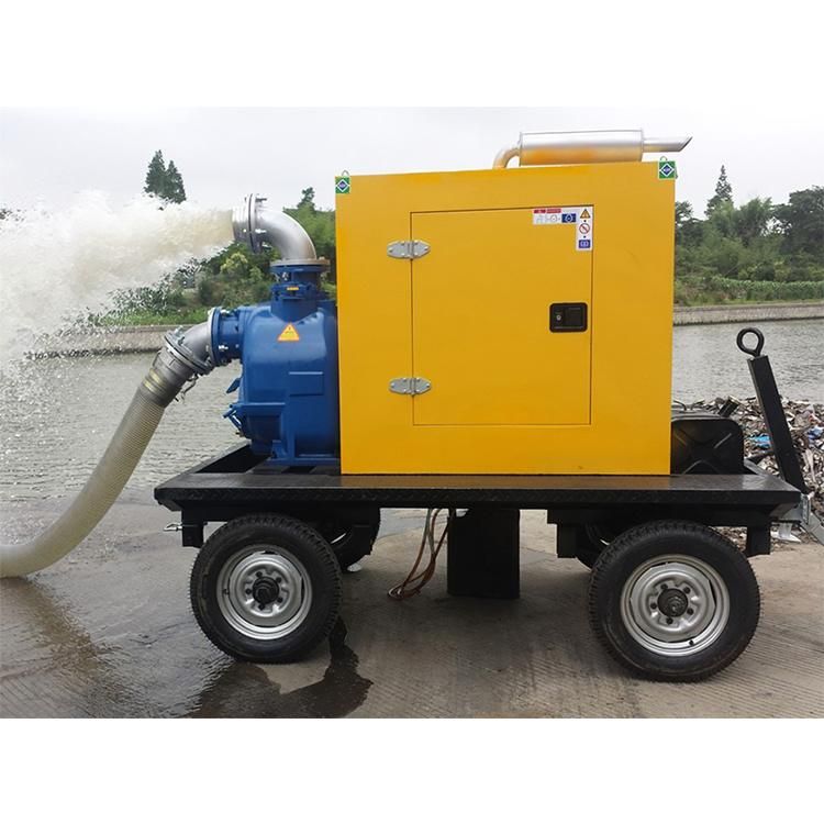 Trailer Mounted Diesel Engine Water Pump
