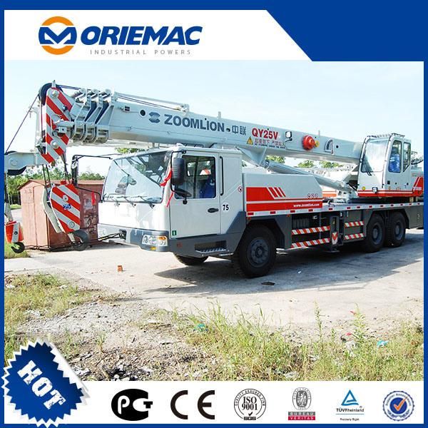 Zoomlion Brand 25 Ton Hydraulic Mobile Truck Crane (QY25V441)