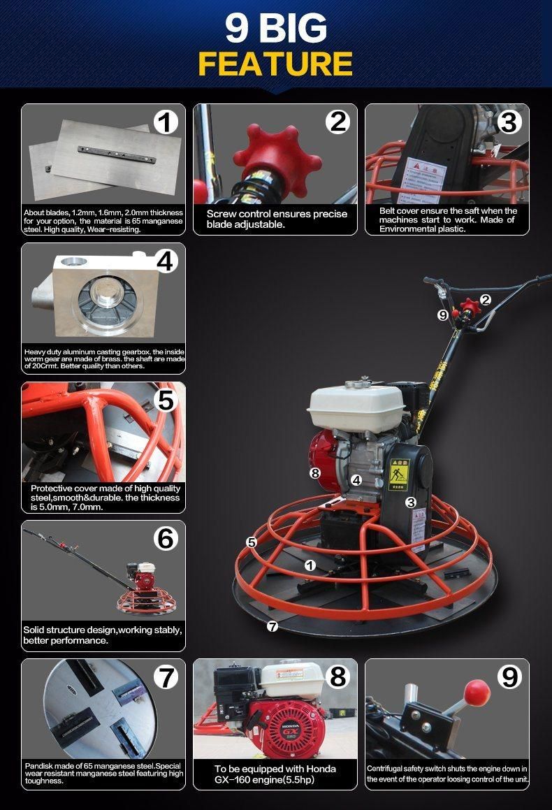 Construction Workers Tools Concrete Finishing Plastering Trowel