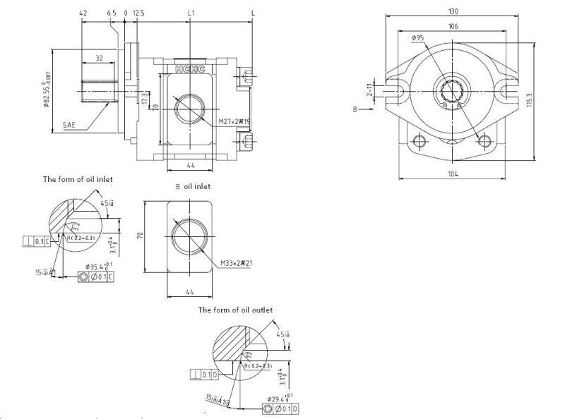 High Performance Gear Pump for Sale
