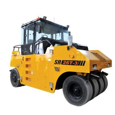 Wheel Tyre Road Roller Sr26t 118 Kw Compactor