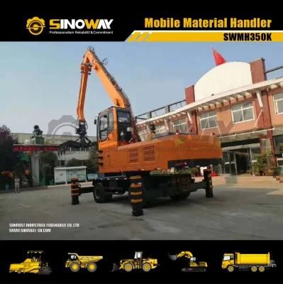 35ton Material Handling Excavator on Wheel for Sale