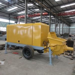 Good Supplier Trailer Mounted Portable Concrete Pump