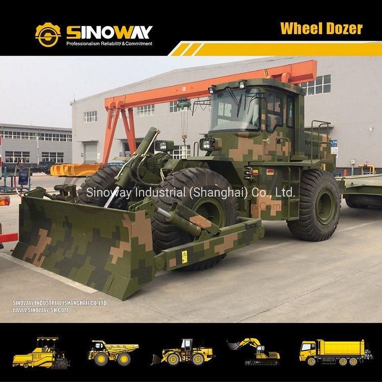 31ton Operating Weight Wheel Dozer/ 340HP Wheeled Bulldozer