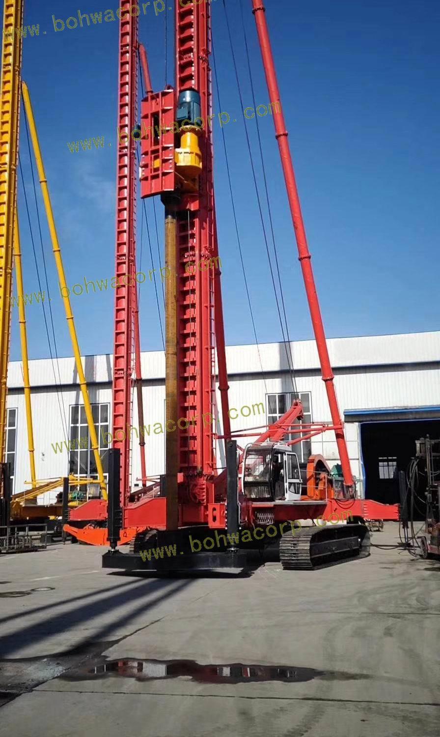 Hydraulic Piling Auger Drilling Machine Piles Driver