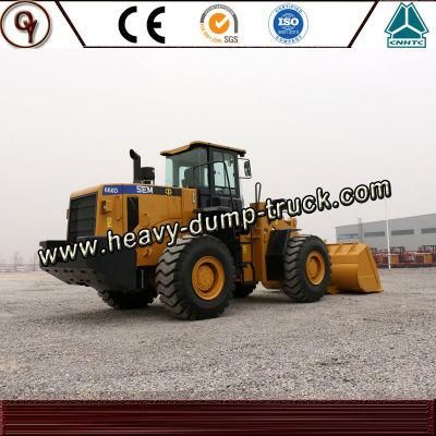 Construction Machinery Front Wheel Loader Sem660d Wheel Loader