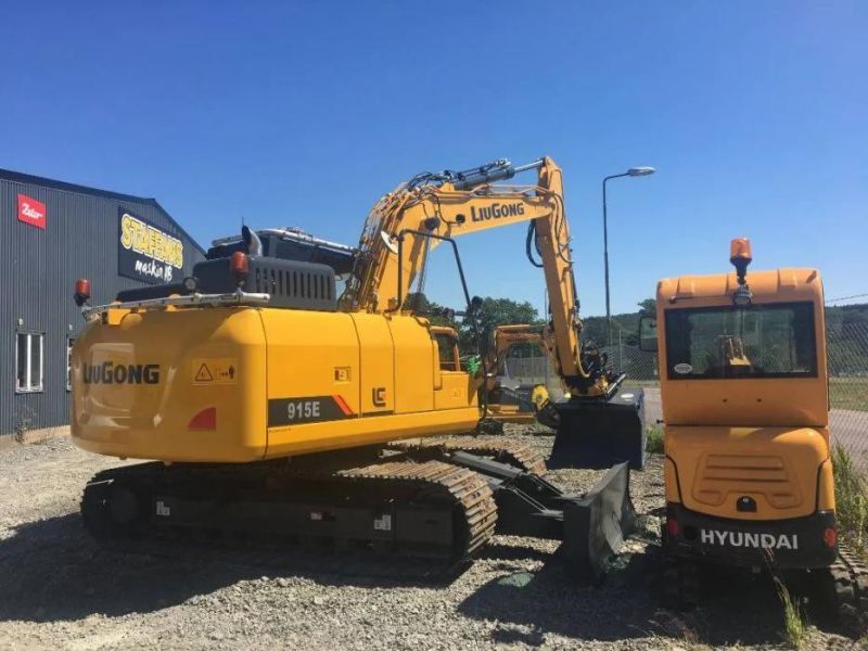 Liugong 913e 13 Ton Medium Crawler Excavator