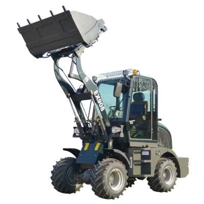 Small 800kg Huaya China Mini Wheel Telescopic Boom Loader Ex908