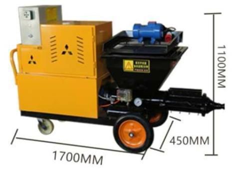 High Quality Cement Mortar Spraying Machine Automatic Plastering Machine Price