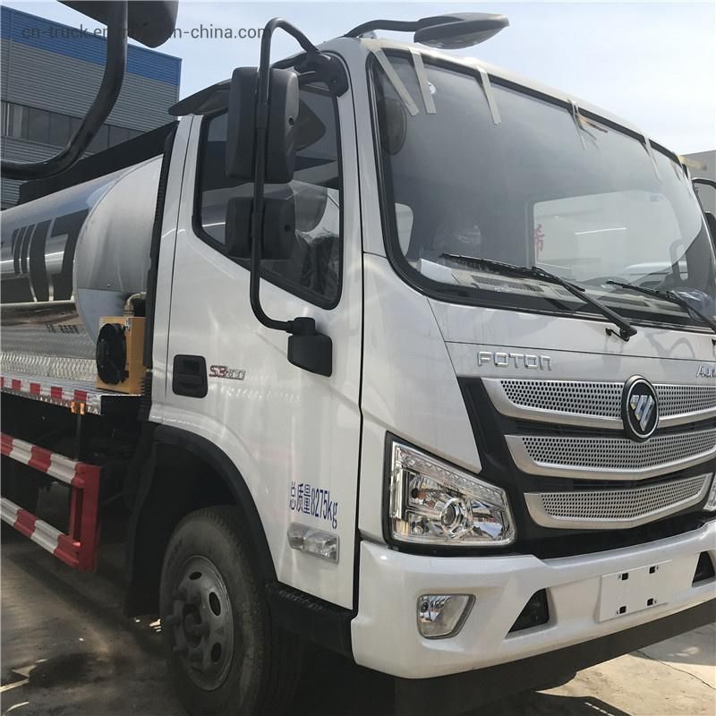 Foton 5t 6t Bitumen Distributor Sprayer Asphalt Distribution Truck