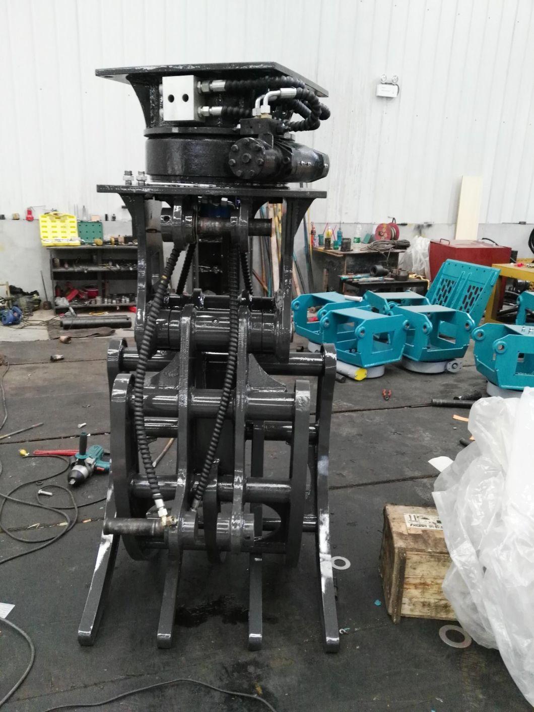 Rotating Log Grapple Timber Grab for 14t Excavator