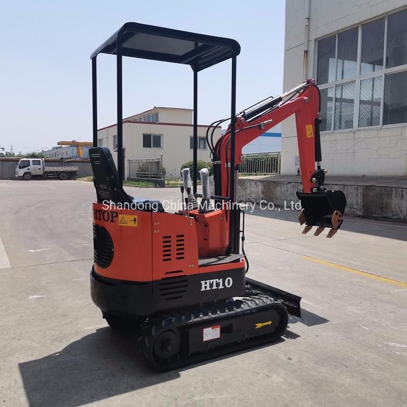 Hydraulic Type 1 Ton Mini Digger Excavator for Sale