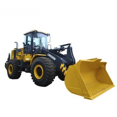 Construction Equipments Loader Lw600kn 6 Ton Wheel Loader for Sale