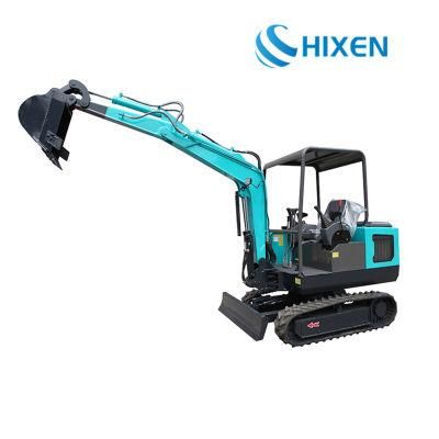 Small Construction Machinery 2.0ton Mini Crawler Excavator with Rubber Track