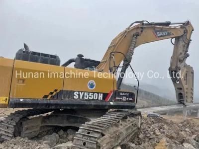 Wholesaler Price Used Sy550h Large Excavator in Stock for Sale Great Condition
