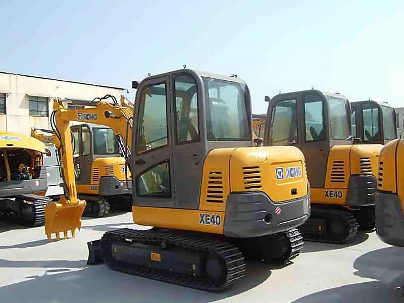XCMG Official Construction Equipment Cheap New 4 Ton Mini Excavator Xe40 Small Hydraulic Crawler Excavator Machine China Mini Digger Excavator Prices