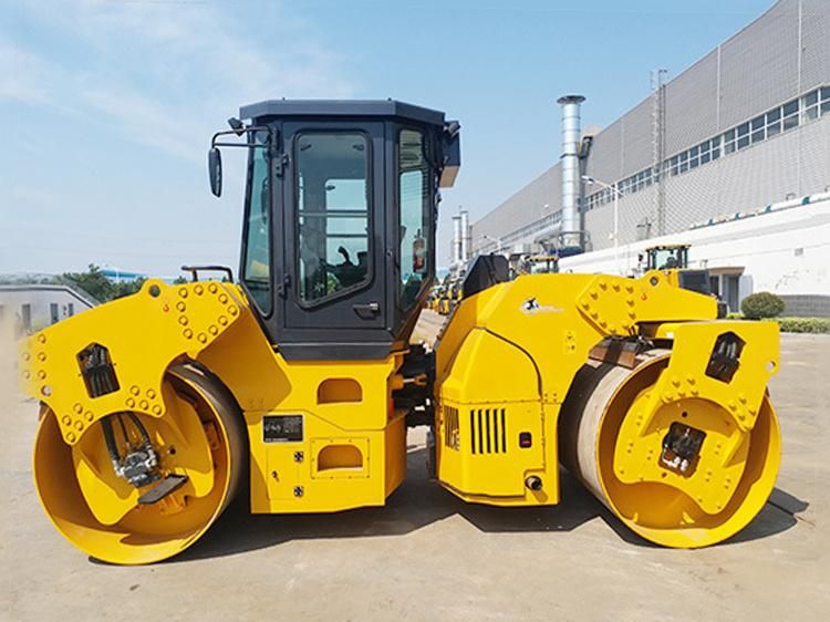 China Factory Sr14D-3 14ton Double Drum Type Road Roller for Sale