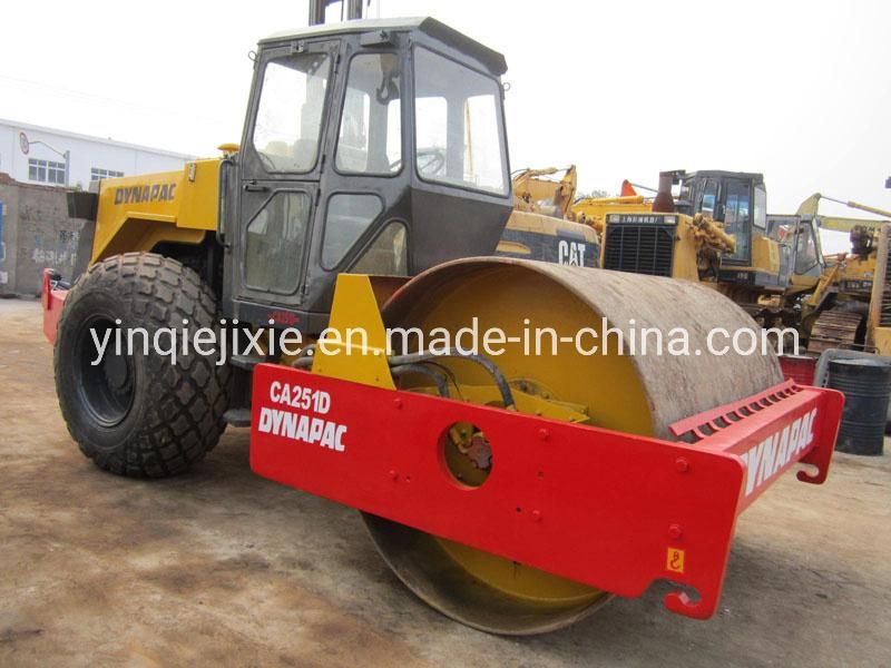 Second Hand Dynapac Road Roller Dynapac Ca25, Used Vibratory Road Roller, Used Dynapac Compactor