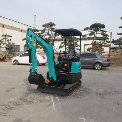 China Factory Supply 1.8t Mini Excavator with Cabin for Agriculture