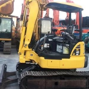 4 Ton Construction Machine Crawler Excavator Used PC40/Second Hand Excavator Komatsu40