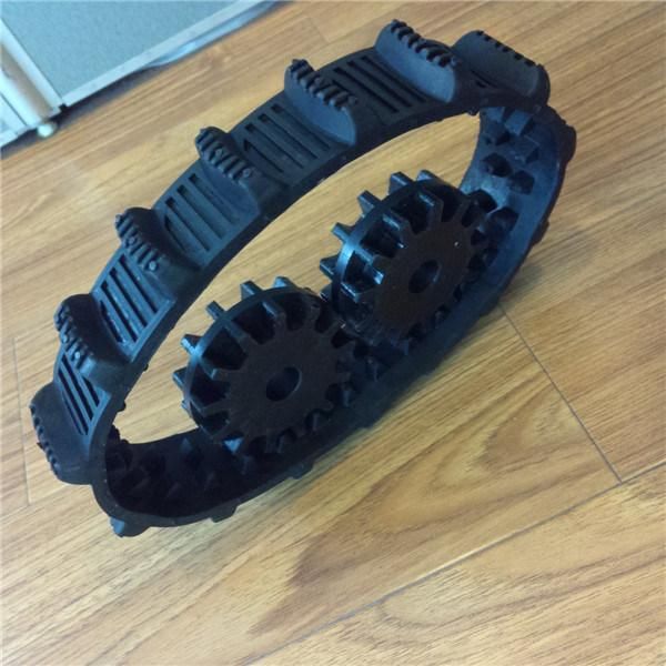 Small Robot Wheel Chair Rubber Track for Vehicles 50*20*46