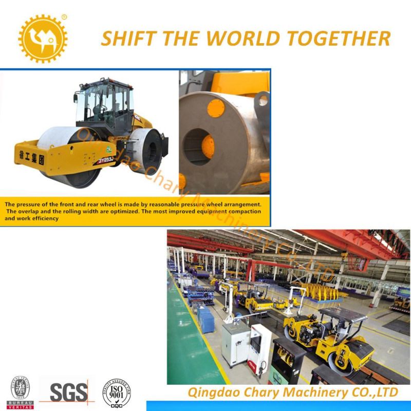 12ton Road Roller/Vibratory Soil Compactor/Vibratory Double Drum Road Compactor
