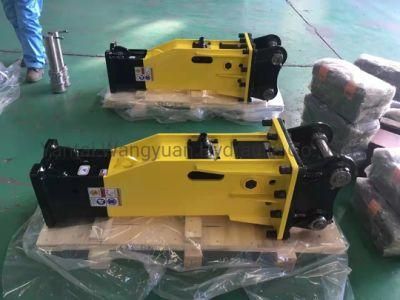 Box Type Hydraulic Breaker Silence Type Side Type Jack Hammer Excavator Attachment