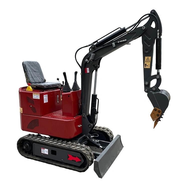 Freight Free Ultra Flexible Small 0.8ton 1ton Household Excavator