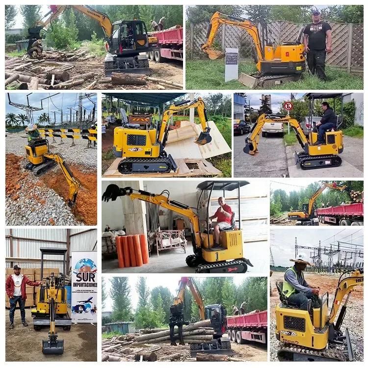 Hydraulic 1ton Mini Excavator Manufacturer