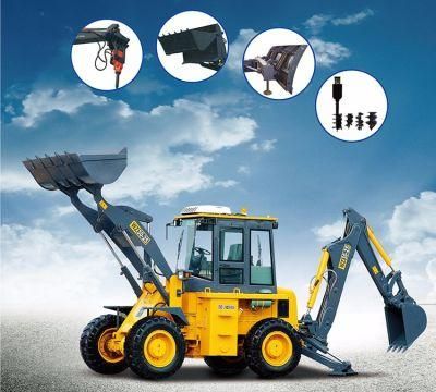 XCMG Official 2 Ton Mini Backhoe Loader Wz30-25 Tractor Loader Digger with Attachments